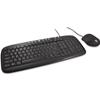 TASTIERA ATLANTIS+MOUSE USB P013-K206MK-U MULTIMEDIALE OTTICO NERA +8 TASTI ROSSI X GAMERS
